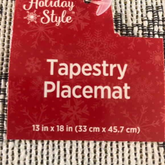 Christmas Placemats 4 Tapestry Placemats - Picture 2 of 2